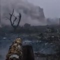 Kopnena "zver" raspalila na zgradu, unutra su vojnici... Ukrajinski grad razoren, scena je sablasna! (video)