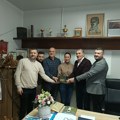 Prijem kod predsednika opštine za Lidiju Stojkanović