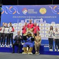 Još jedno odličje za srpske strelce u Jerevanu: Ženski Trio tim puškom nastavio bronzani niz