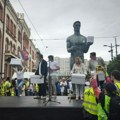 Studenti u blokadi predali RIK-u listu "Studentska lista - Studenti pobeđuju"