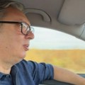 (Video) Vučić se provozao novom obilaznicom: „Kada sve završimo, ovo će biti spas za Kragujevac“