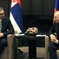 Putin čestitao Vučiću novogodišnje i božićne praznike