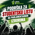 NOVA SNAGA KRAGUJEVCA: Podrška za STUDENTSKU LISTU na parlamentarnim izborima