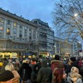 Završen protest ispred Ustavnog suda u Beogradu, Nišlije na sastanku u Rektoratu