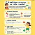 Besplatan edukativno-sportski program za đake prvake sa teritorije Opštine Beočin