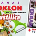 Danas uz Kurir u petak – TV ekran i praktična multifunkcionalna ljuštilica!