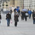 Vreme danas oblačno s kišom i kratkotrajnim lokalnim pljuskovima