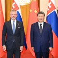 Predsednik Kine Si Đinping sa predsednikom Slovačke Peterom Pelegrinijem u Peking