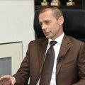 Čeferin stigao u Srbiju: Predsednik UEFA specijalan gost Fudbalskog saveza Srbije