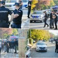 Kurir na mestu pucnjave na Bežanijskoj kosi! Prve fotografije - Ogroman broj policajaca na terenu, muškarac pucao u ženu i…