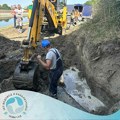 Problemi u vodosnabdevanju zbog havarije na magistralnom cevovodu ispod Temerinskog mosta