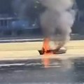 Nezgoda na jezeru kod Čačka: Zapalio se čamac dok je stariji bračni par bio u njemu (Video)