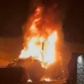 Požar u Požegi: Zapalila se radna mašina, ult potpuno izgoreo (video)