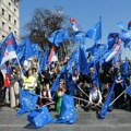 Protest za evropsku Srbiju u centru Beograda