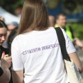 Iz Kragujevca studenti u blokadi krenuli na Vidovdanski marš do Kraljeva