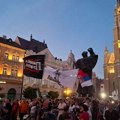 Novi Sad: Na Trgu slobode građani i studenti slave otkazivanja SNS mitinga