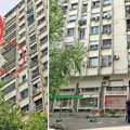 Nebriga urušila terasu u Novom Beogradu