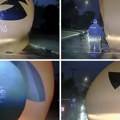 "Progutao" policajca u deliću sekunde: Da kamera nije zabeležila ovaj momenat, niko ne bi poverovao