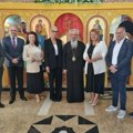 Osveštan freskopis hrama Svetog Luke Krimskog u Zavodu Male Pčelice