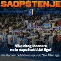 Evo zašto Mornar ne igra ABA: Partizan pretio istupanjem…