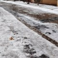 Neophodno redovno uklanjanje snega i leda sa javnih površina