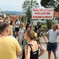Nišlije blokirale Bulevar Nemanjića, protive se izgradnji pruge u Panteleju