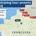 Mapa gradova u Francuskoj u kojima je zbog protesta uveden policijski čas: razmatra se i vanredno stanje