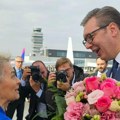 Vučić dočekao Ursulu fon der Lajen na aerodromu, u toku susret u četri oka u Palati Srbija /foto/