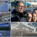 "Do Subotice za sat i 15 minuta" Vučić obišao radove na vijaduktu kod Vrbasa: U decembru 2024. otvaramo prugu (video)