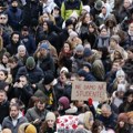 FOTO, VIDEO: Kako je izgledao protest profesora Univerziteta u Novom Sadu