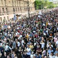 Prvomajski protest u Beogradu: Sindikati i studenti zajedno