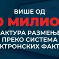 300 miliona faktura prošlo kroz sistem e-faktura