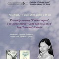 Promocija romana "Cvetovi agave" i i pesničke zbirke "Kada sam bila ptica" autorke Ane Todorović-Radetić