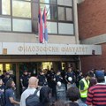 Student uhapšen u autobusu nakon protesta ispred Filozofskog