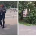Mladić u Kijevu paradajzom zasuo poslanika Vrhovne rade: Političar pobesneo kao zver, kamera sve zabeležila (video)