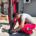 Kragujevac: Postavljeni novi kandelabri na platou ispred Zelene pijace