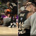 (VIDEO) Mučna scena: Jović nakon udarca glavom napustio meč
