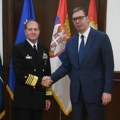 Predsednik Vučić nakon razgovora sa admiralom Mančom: Očekujemo da KFOR deluje u cilju sprečavanja narušavanja…