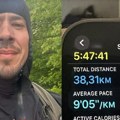 Nikola Rokvić oborio sopstveni rekord! Krenuo na pešačenje dugo 1.060km, a danas je prešao neverovatnu brojku