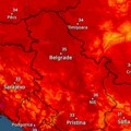 Cela Srbija u crvenom, ovaj grad gori u 16 h RHMZ objavio i u kom delu zemlje je najhladnije