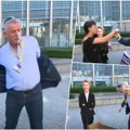 "Dobrodošao u Belgiju": Šef "Rajanera" planirao da se buni protiv Evropske komisije, a dobio torte u lice (foto, video)