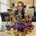 Anđela Miljković, skromna junakinja iz Pridvorice osvaja svetske staze u karateu