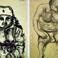 NIN na otvaranju izložbe crteža Uroša Toškovića: Čovekolika zverka koja više traži pomoć no što plaši ljude