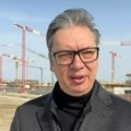 Vučić na gradilištu EXPO 2027: "Želim Srbiju koja se gradi, koja napreduje, koja pobeđuje" (video)