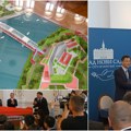 Predstavljen izgled pešačko-biciklističkog mosta Mićin sa delegacijom kineskog Đinina: Potvrda najvišeg oblika saradnje