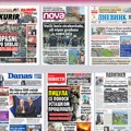Naslovne strane današnjih novina: Prelistavanje štampe za sredu, 13. avgust 2025. godine
