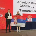 ZRENJANINKA NA VRHU SVETA: Tamara Berkesel apsolutni šampion iz hemije na STEMCO takmičenju u Singapuru Tamara Berkesel…