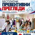 Besplatni preventivni pregledi sutra u Ledenoj steni
