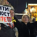 Девети протест листе "Србија против насиља": Испред Палате правде упућен позив на ослобађање ухапшених (ВИДЕО)
