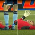 Agonija! Jezivo! Pogledajte horor Milana Borjana nakon što je pao na teren, nije mogao da dođe sebi (video)